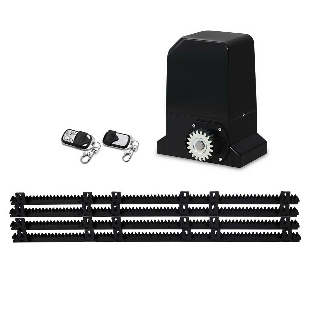 Lockmaster 4M Automatic Sliding Gate Opener Kit 1000KG Capacity