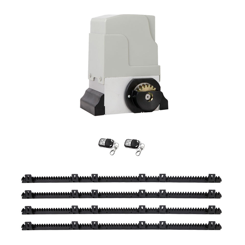 Lockmaster 4M 1800KG Automatic Sliding Gate Opener Kit