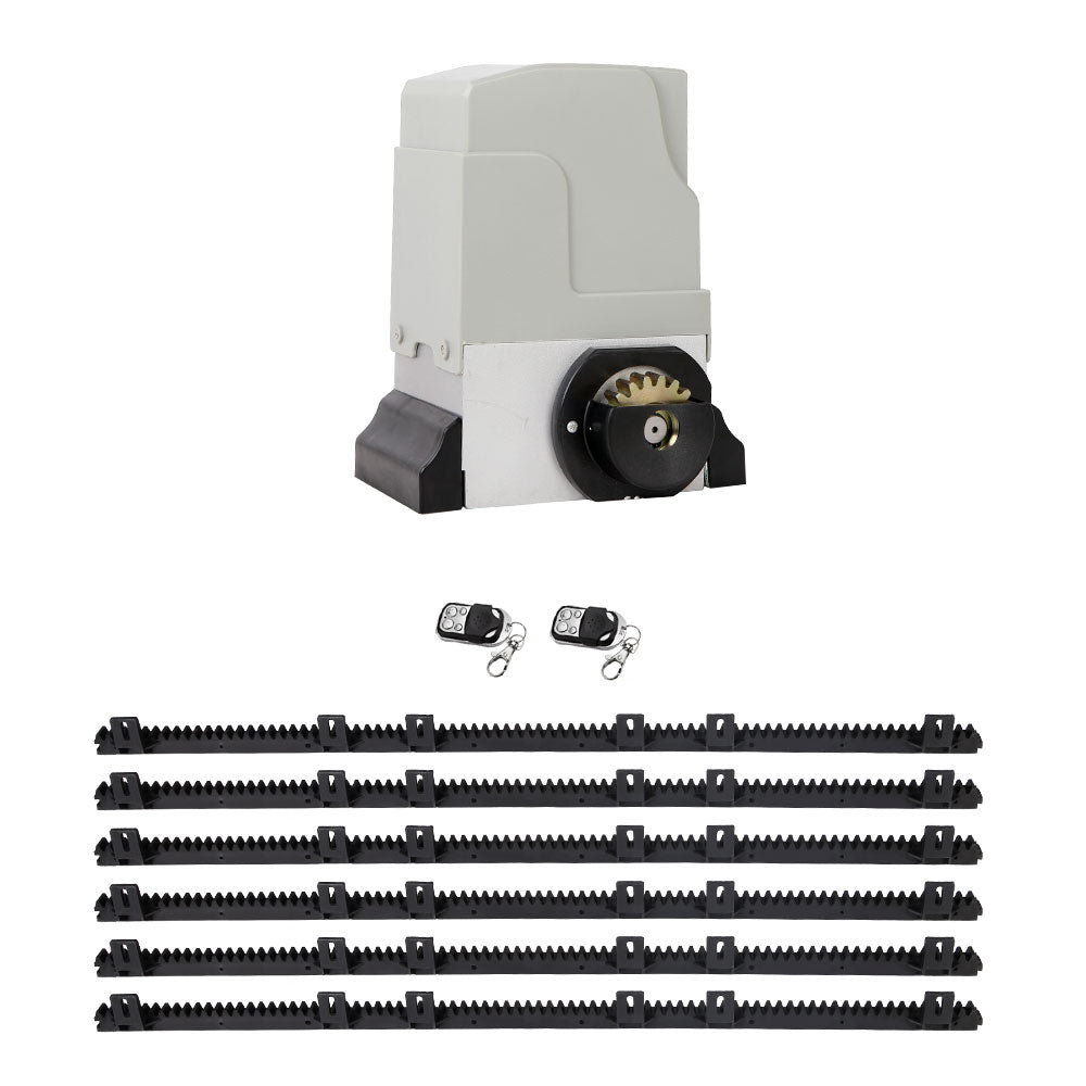 Lockmaster 6m 1800kg Automatic Sliding Gate Opener Kit