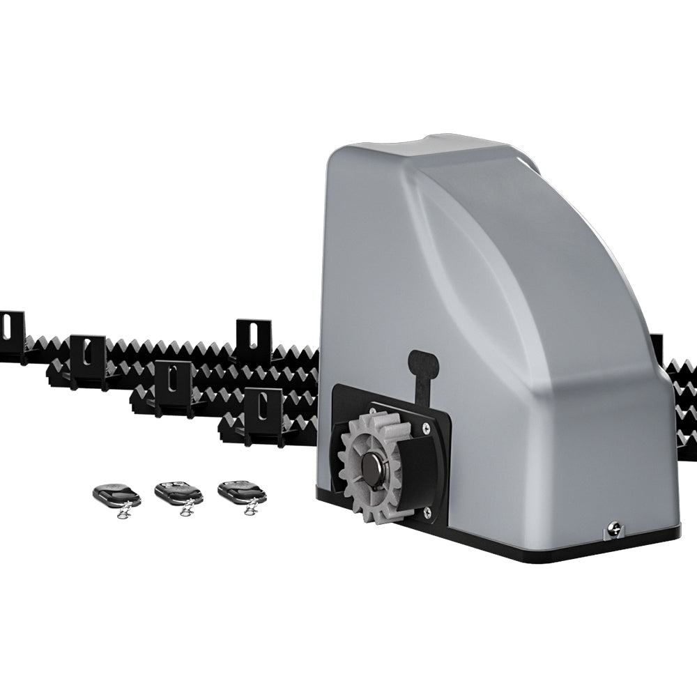 LockMaster 4M 800KG Automatic Sliding Gate Opener Kit