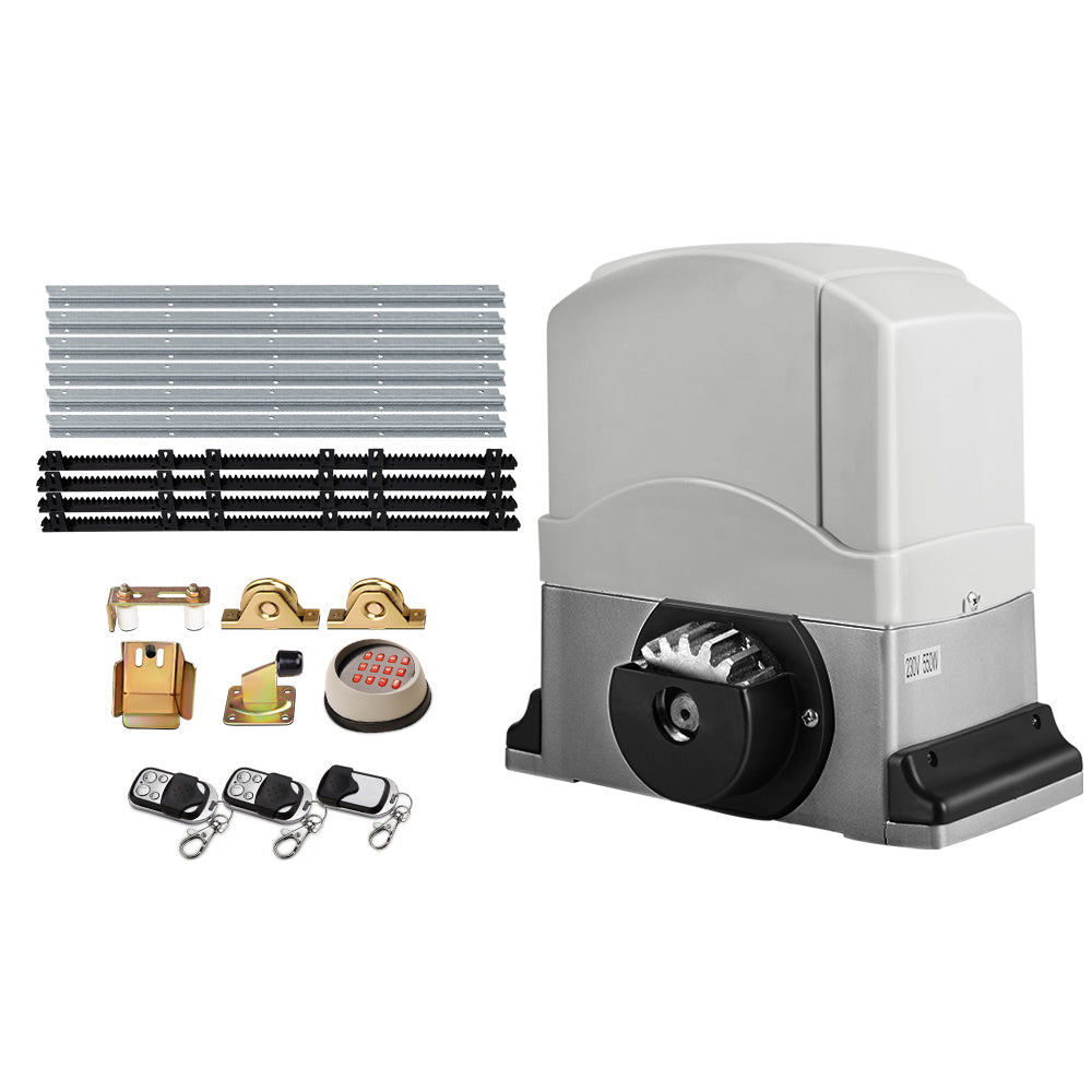 LockMaster 800KG Electric Sliding Gate Opener 4M Keypad