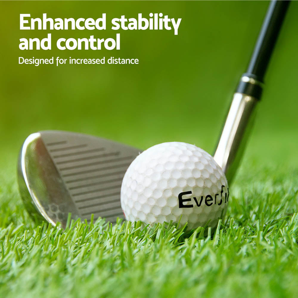 Everfit 60-Pack Reusable Distance Golf Balls Dual-Layer Synthetic