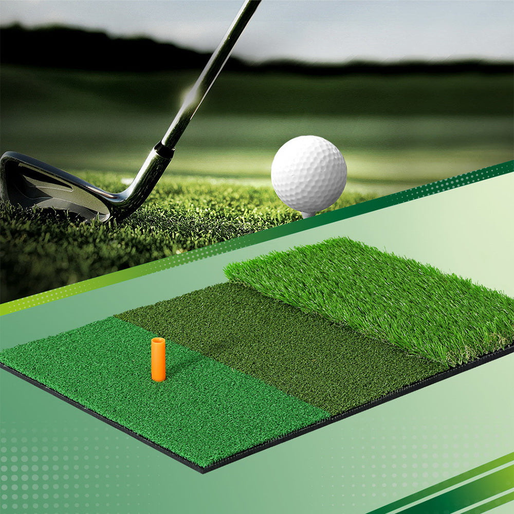 Everfit 40x60cm Golf Hitting Mat 3-in-1 Portable Training Aid