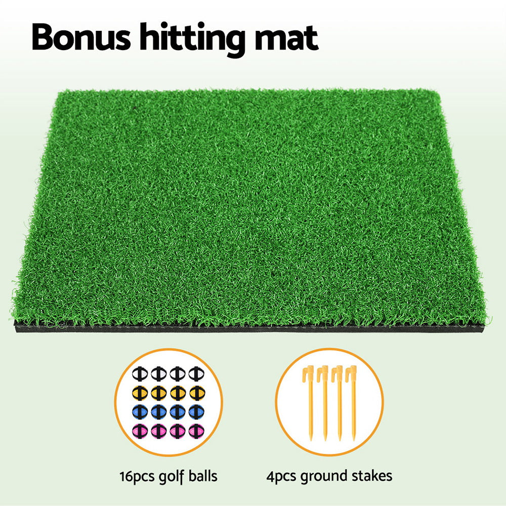 Everfit 22PCS Golf Chipping Game Mat Set Indoor Outdoor Practice Aid