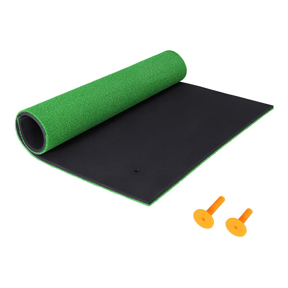 Everfit 100x125cm Golf Hitting Mat Portable Practice Training Aid Green