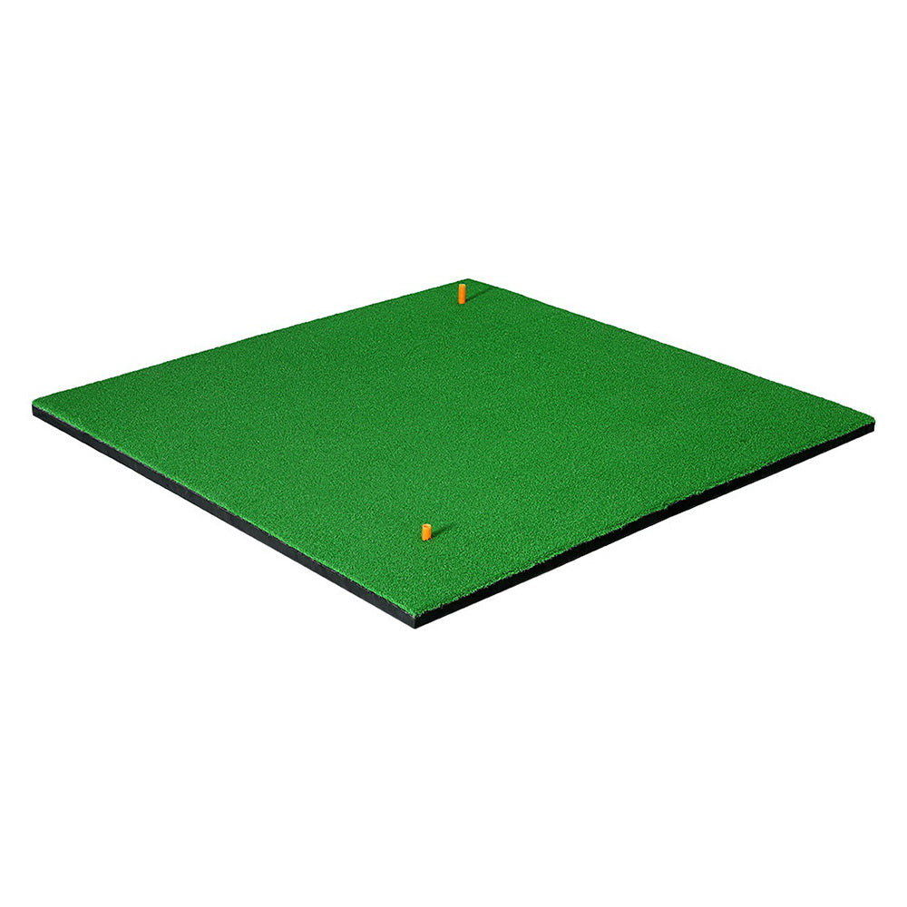 Everfit 150x150cm Golf Hitting Mat Portable Training Aid Green
