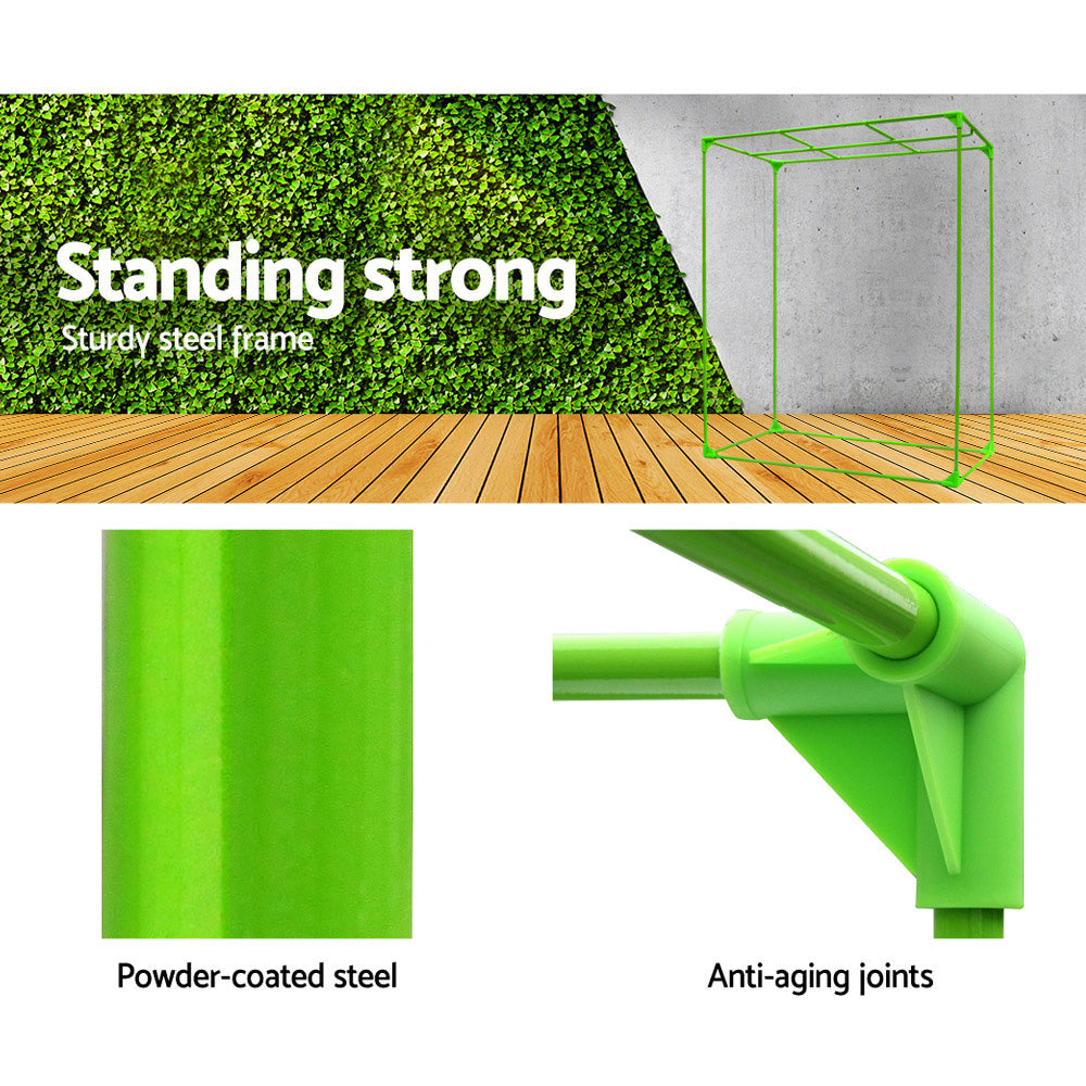 Green Fingers 120x120x200CM Hydroponic Grow Tent Indoor Plant System
