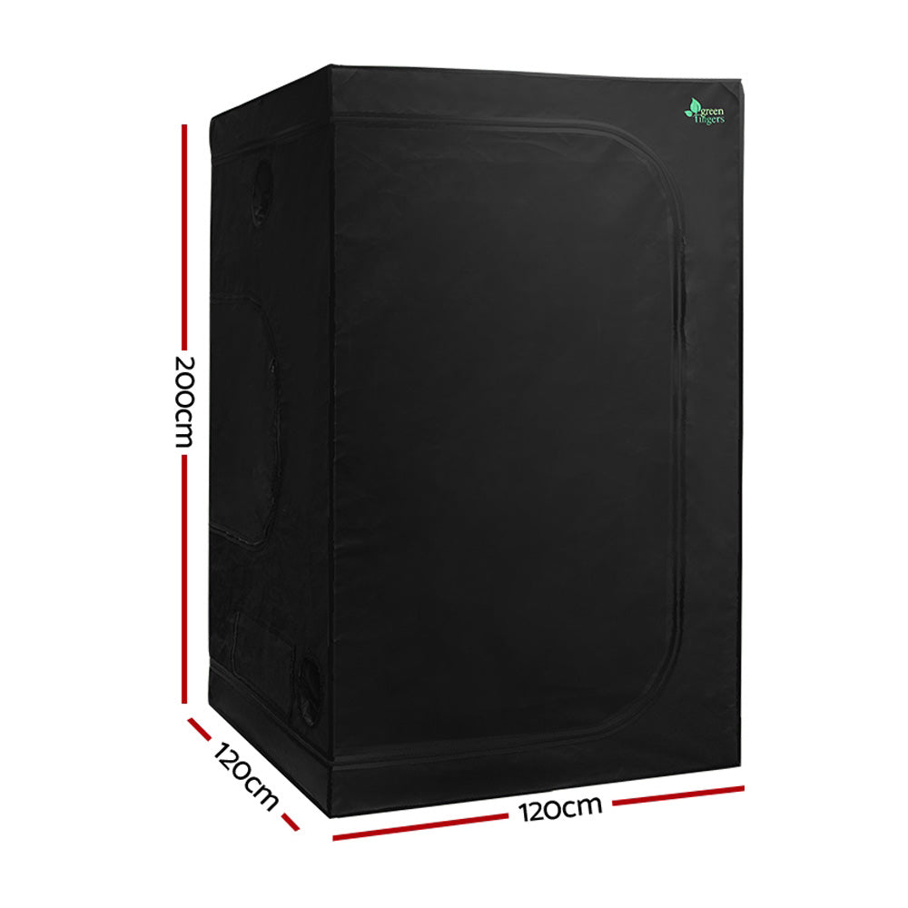 Greenfingers 1.2M Hydroponics Grow Tent Kit Black