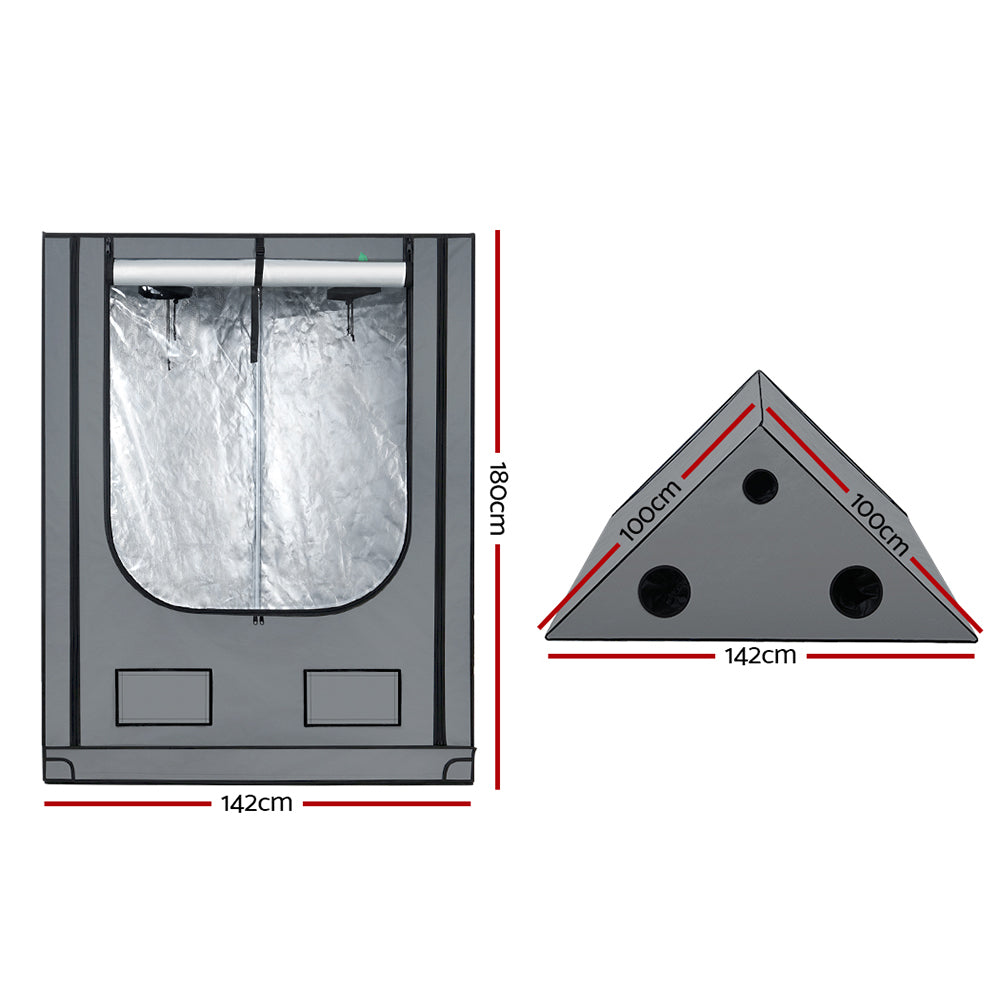 Greenfingers Hydroponics Grow Tent Kit Indoor System 142x100x180cm