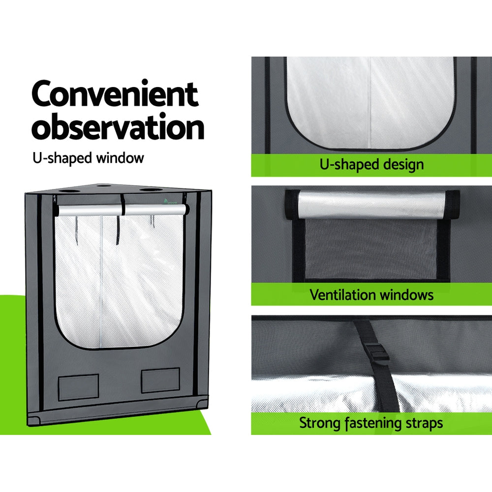 Greenfingers Hydroponics Grow Tent Kit Indoor System 142x100x180cm
