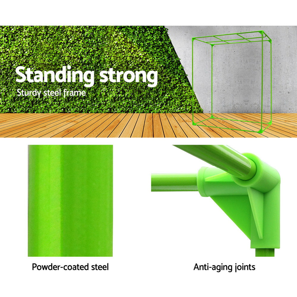 Green Fingers 1.5x1.5x2M Hydroponic Grow Tent Indoor Plant System