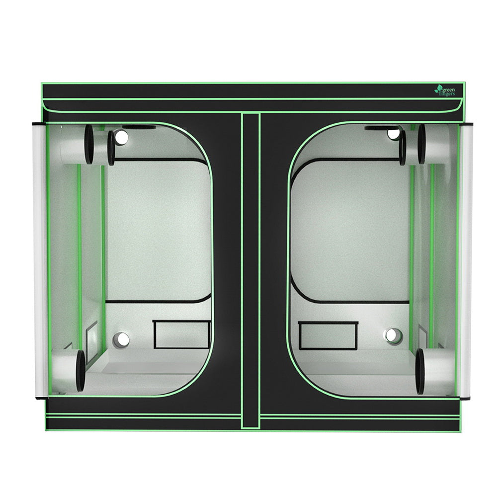 Greenfingers 240x240x200cm Hydroponics Grow Tent Kit Black