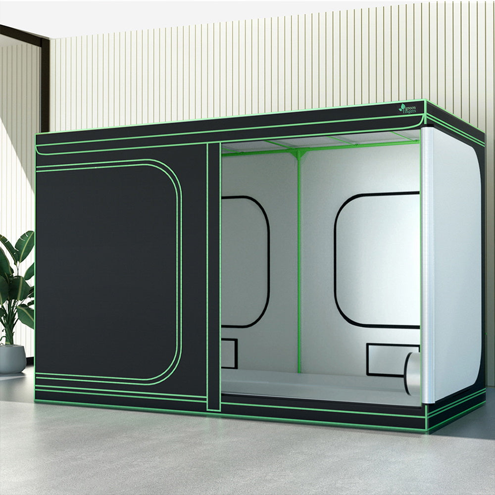 Greenfingers 300x150x200cm Hydroponics Grow Tent Kit Black