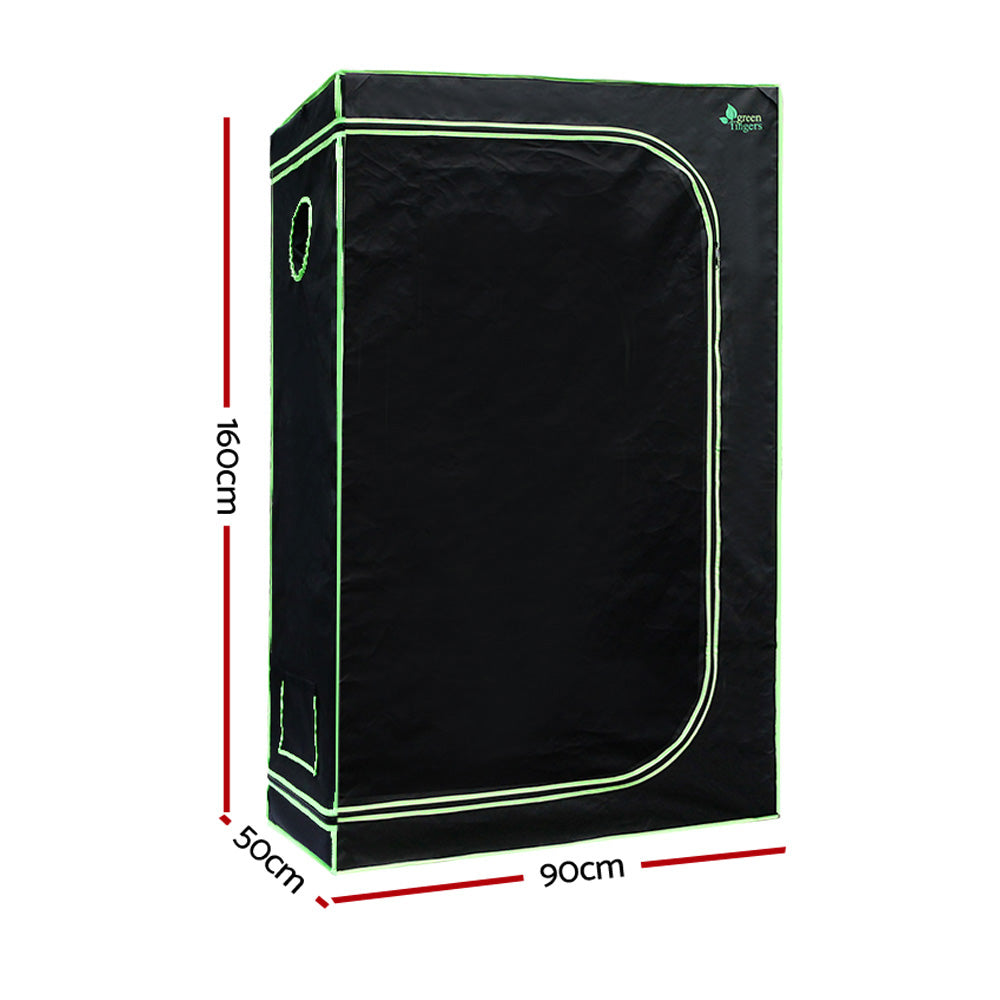 Green Fingers Hydroponics Grow Tent 90x50x160CM Indoor Plant Room System