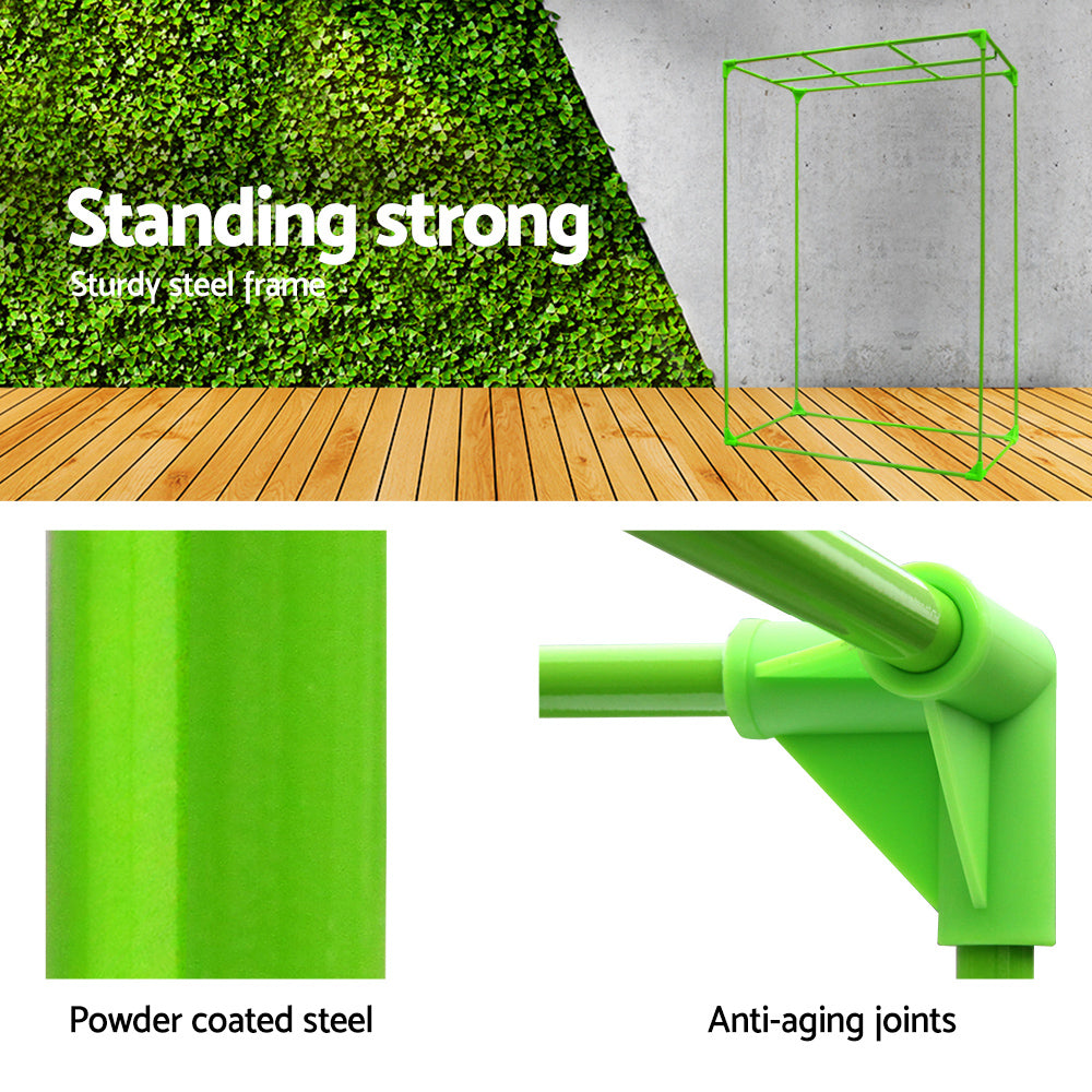 Green Fingers Hydroponics Grow Tent 90x50x160CM Indoor Plant Room System