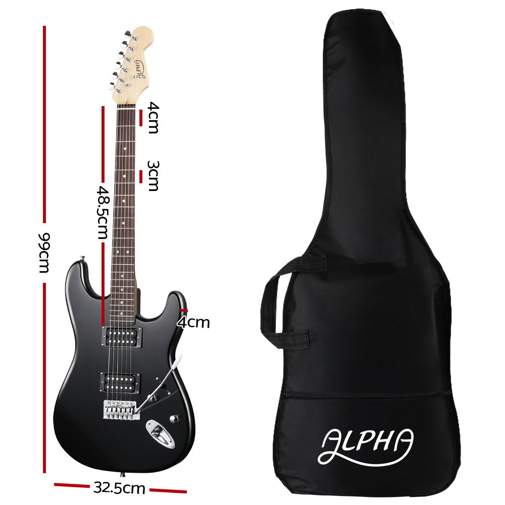 Alpha 41" Electric Guitar Humbucker Pickup Black