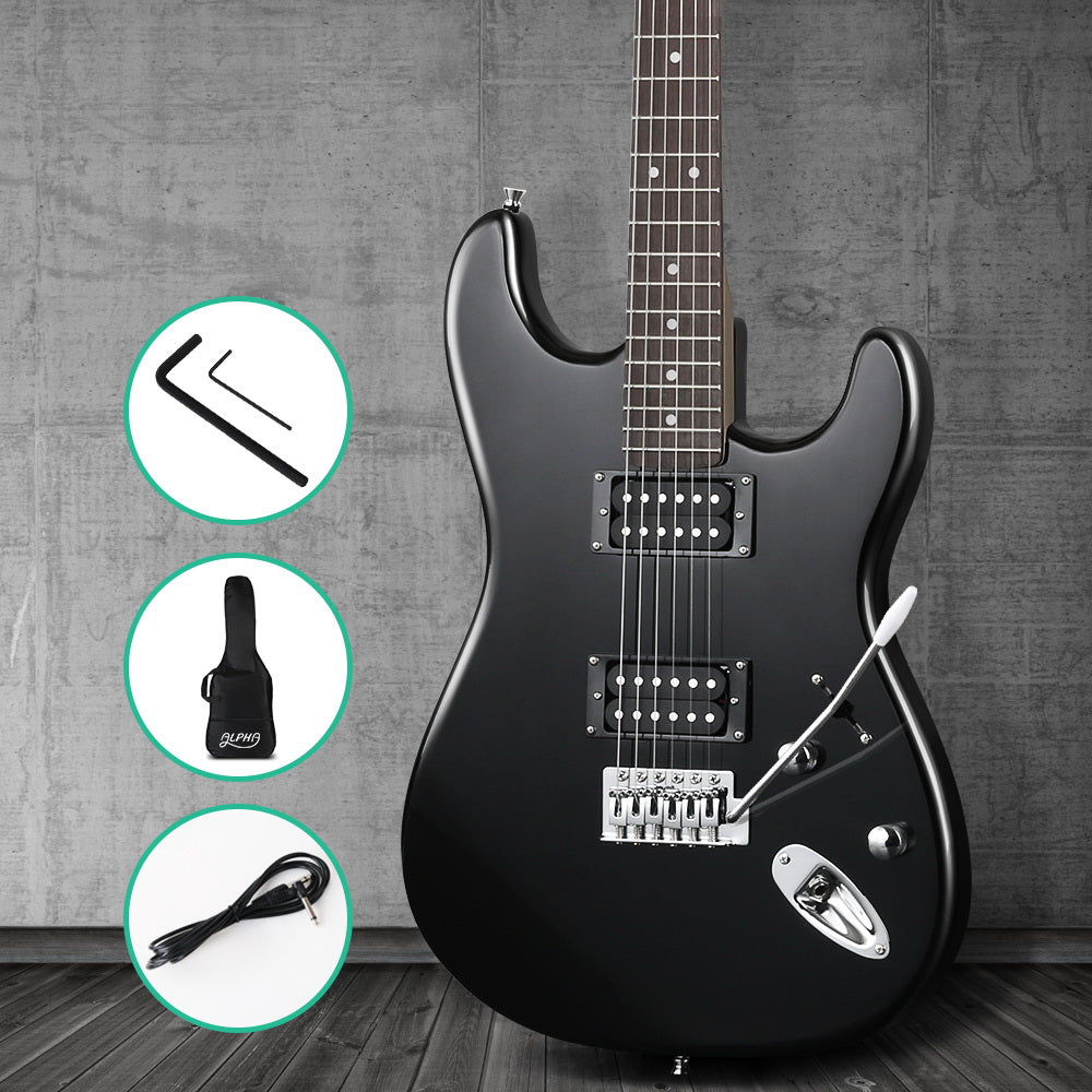 Alpha 41" Electric Guitar Humbucker Pickup Black