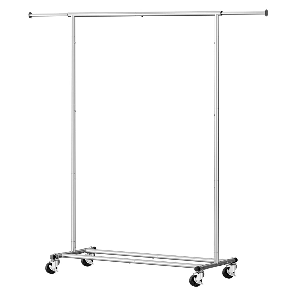Artiss Adjustable Clothes Rack Airer Coat Stand Silver