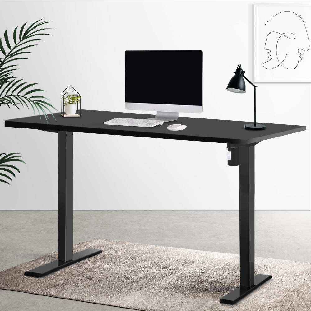 Artiss 120CM Motorised Standing Desk Black