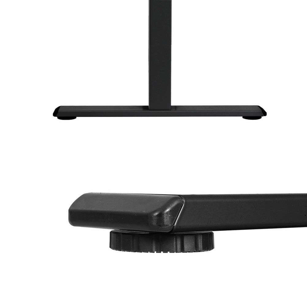 Artiss 140cm Motorised Standing Desk Dual-Motor Adjustable Black Frame