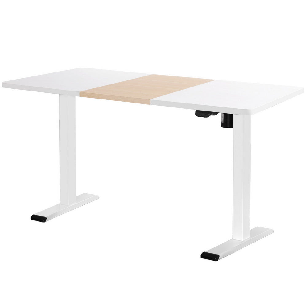Artiss 140CM Electric Standing Desk Dual-Motor Adjustable White