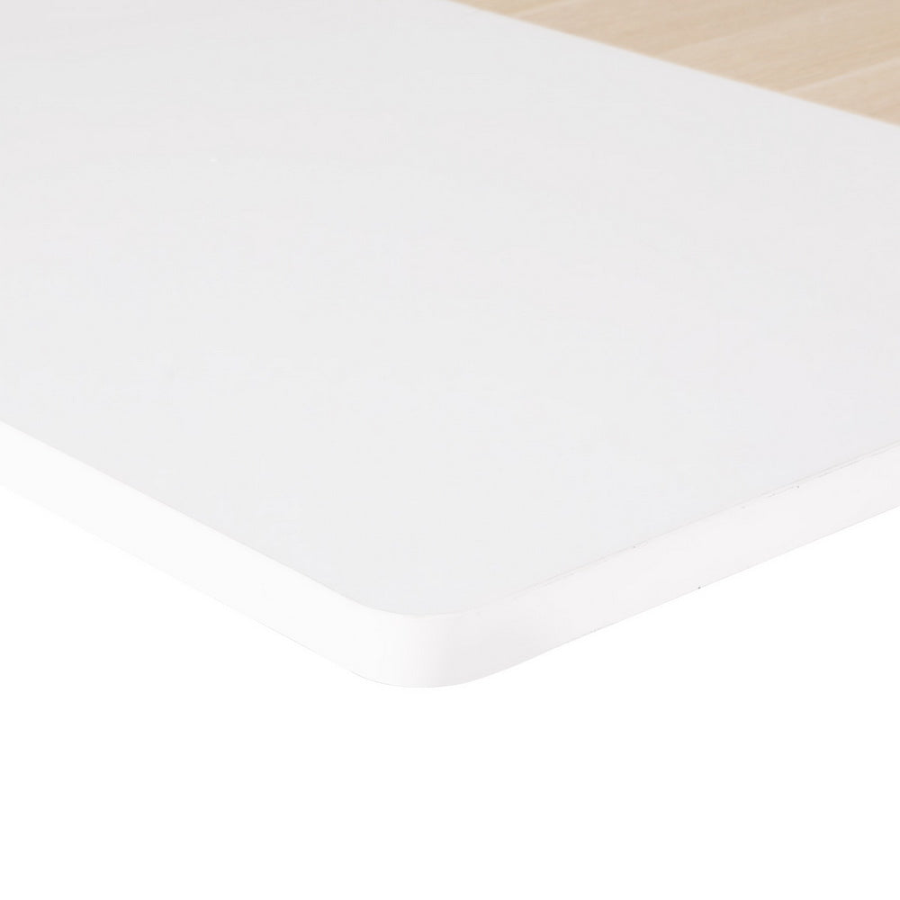 Artiss 140CM Electric Standing Desk Dual-Motor Adjustable White