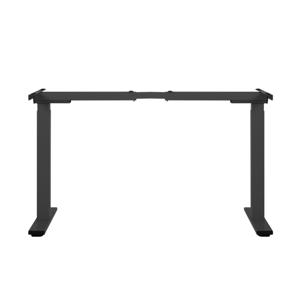 Dual Motor Black Standing Desk Frame Motorised Adjustable