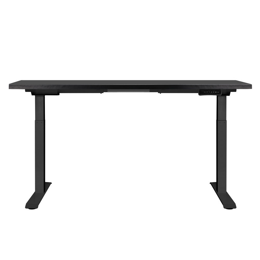 Artiss 140CM Motorised Standing Desk Dual Motor Black