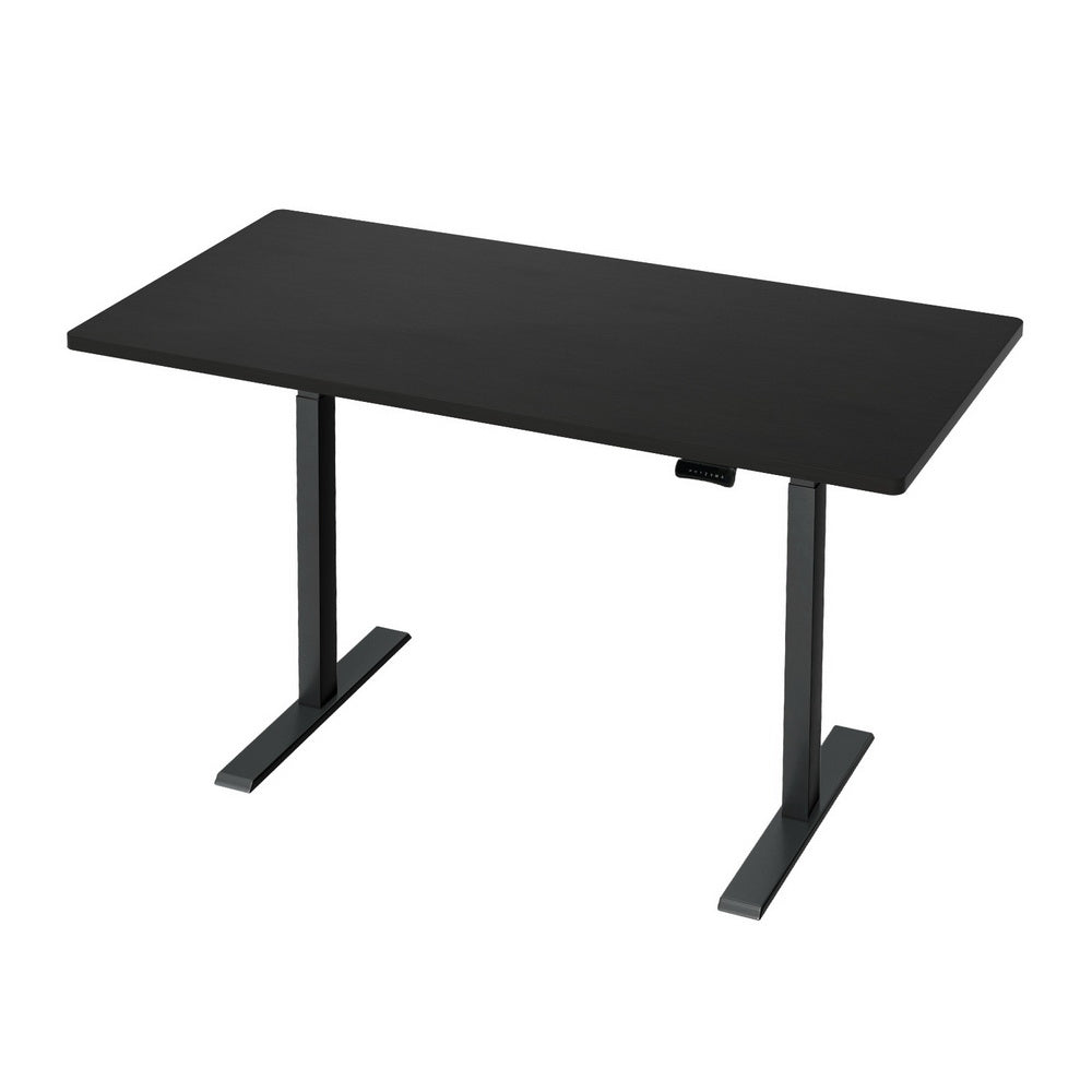 Artiss 140CM Motorised Standing Desk Dual Motor Black