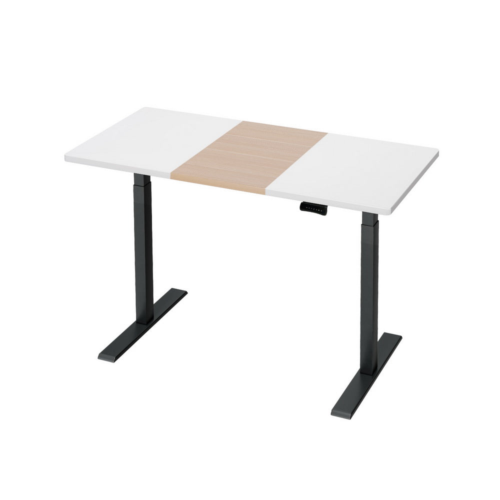 Artiss 120CM Motorised Standing Desk Dual Motor Black