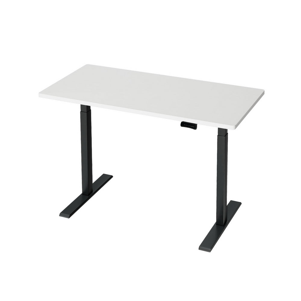 Artiss 120CM Motorised Standing Desk Dual Motor White