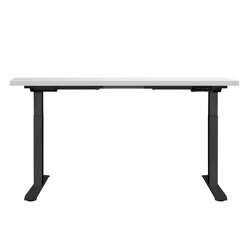Artiss 140CM Motorised Standing Desk Dual Motor White
