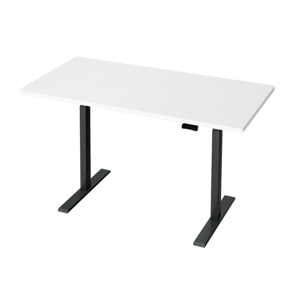Artiss 140CM Motorised Standing Desk Dual Motor White