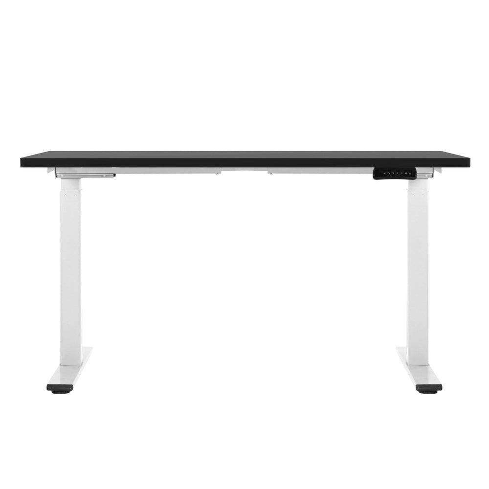 Artiss 140cm Motorised Standing Desk Dual Motor Black