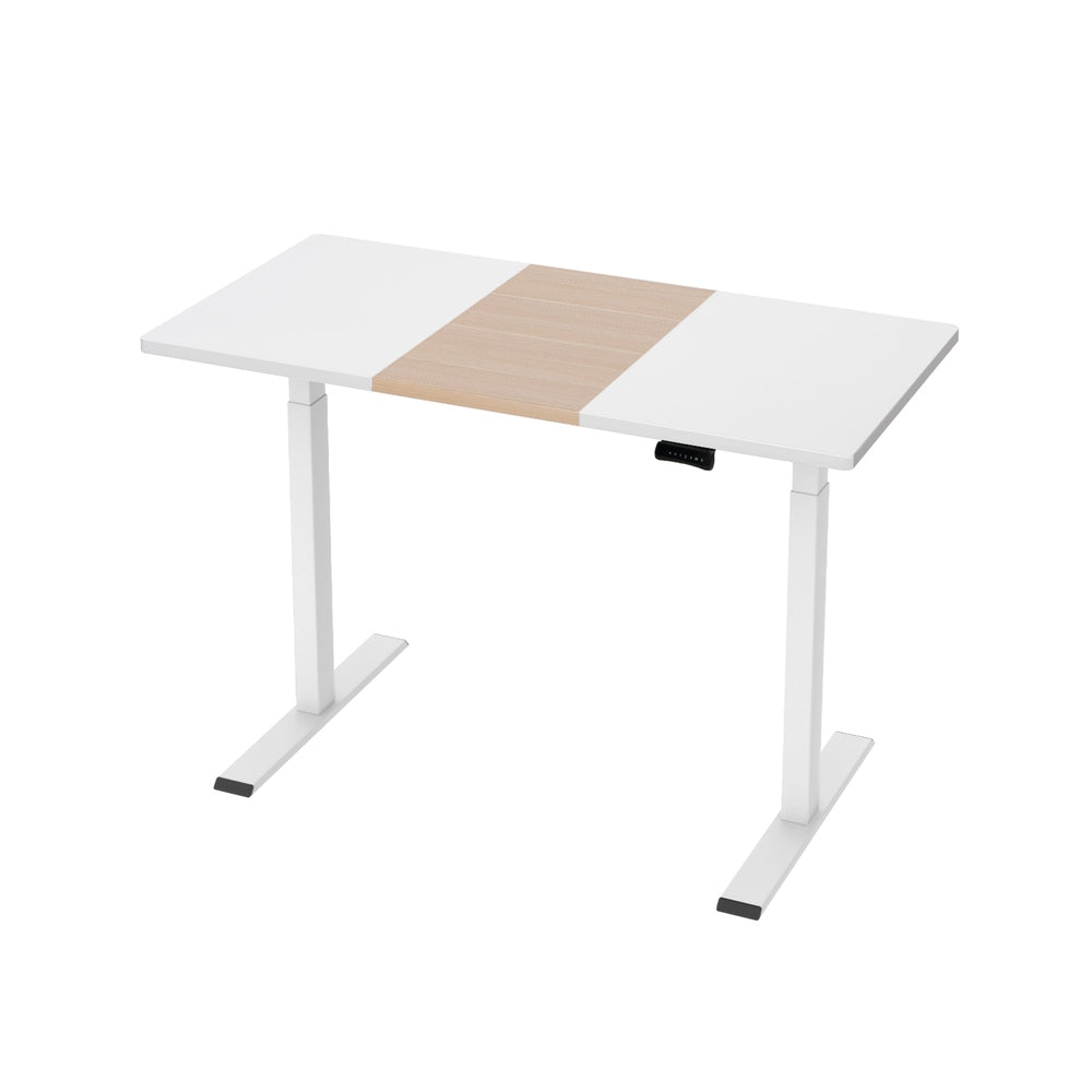 Artiss 120CM Motorised Standing Desk Dual Motor White