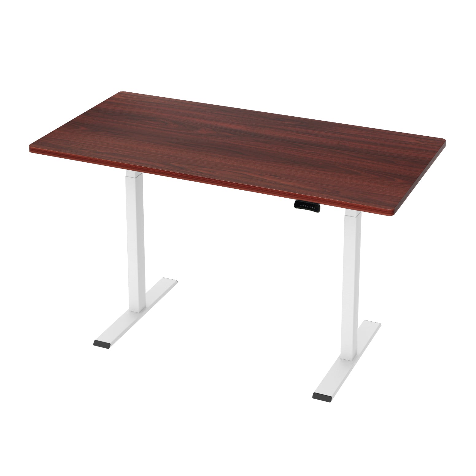 Artiss 140CM Motorised Standing Desk Dual Motor Walnut