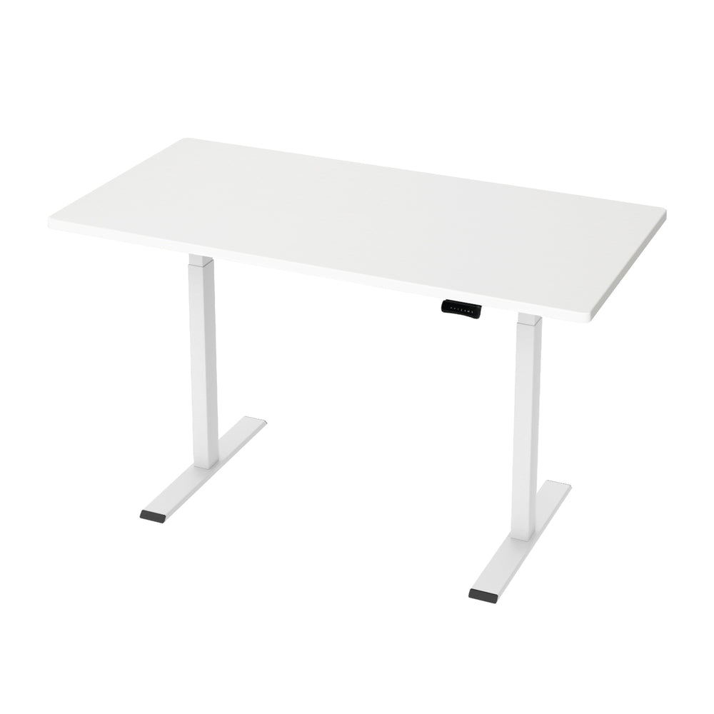 Artiss 140cm Motorised Standing Desk Dual Motor White