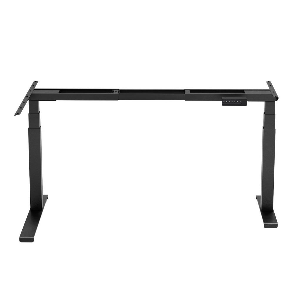 Artiss L-Shape Motorised Standing Desk Frame Black
