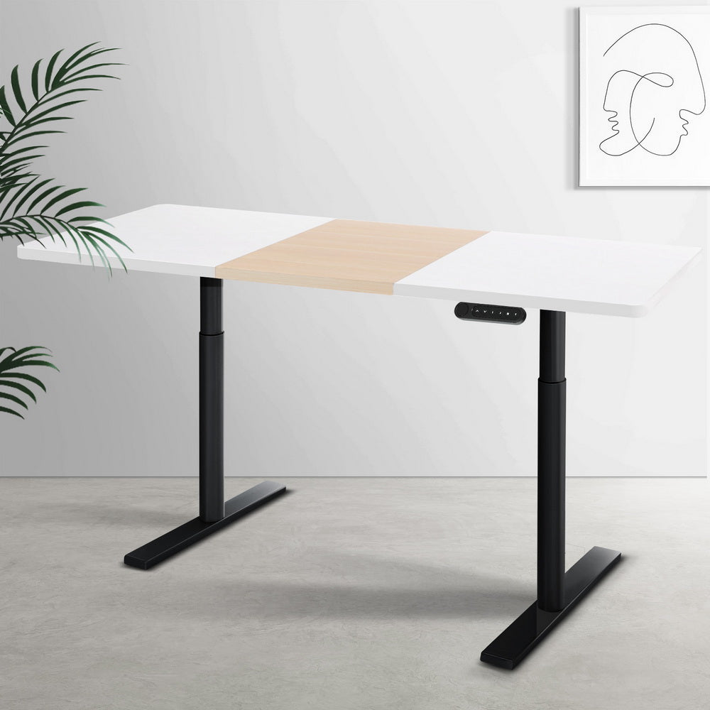 Dual Motor Electric Standing Desk with Memory Settings - Artiss