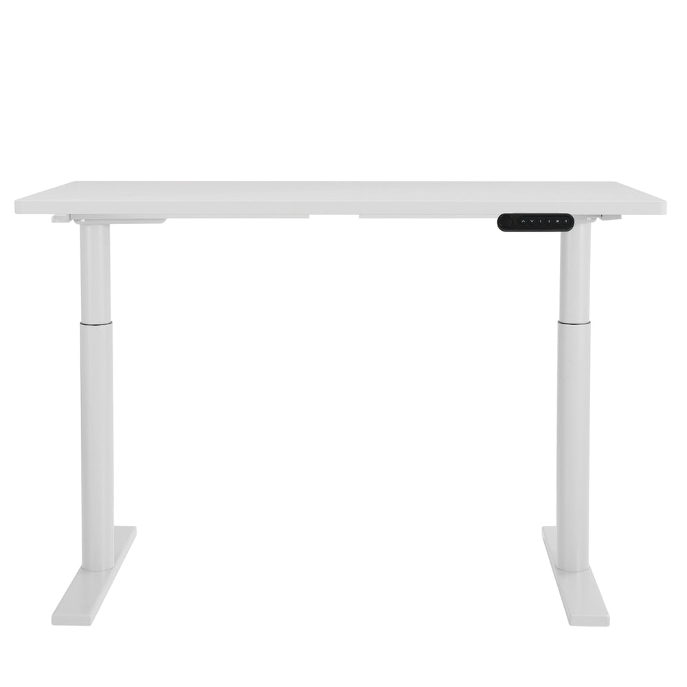 Artiss 120cm Motorised Electric Standing Desk Dual Motor White