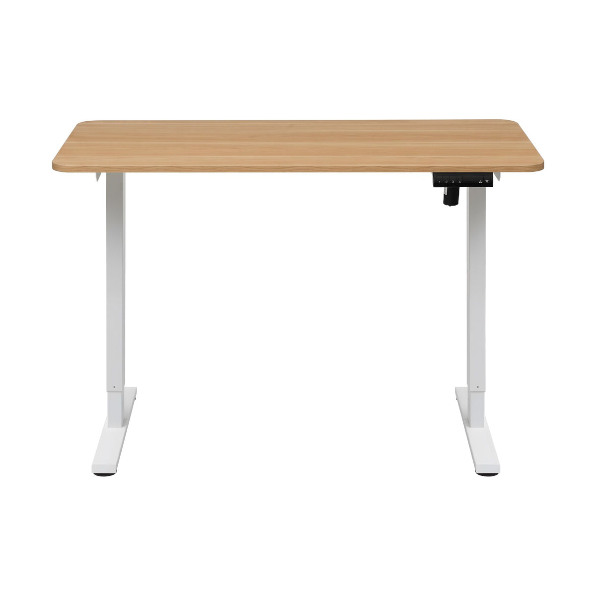 Artiss Electric Standing Desk Height Adjustable Table 120cm Natural White