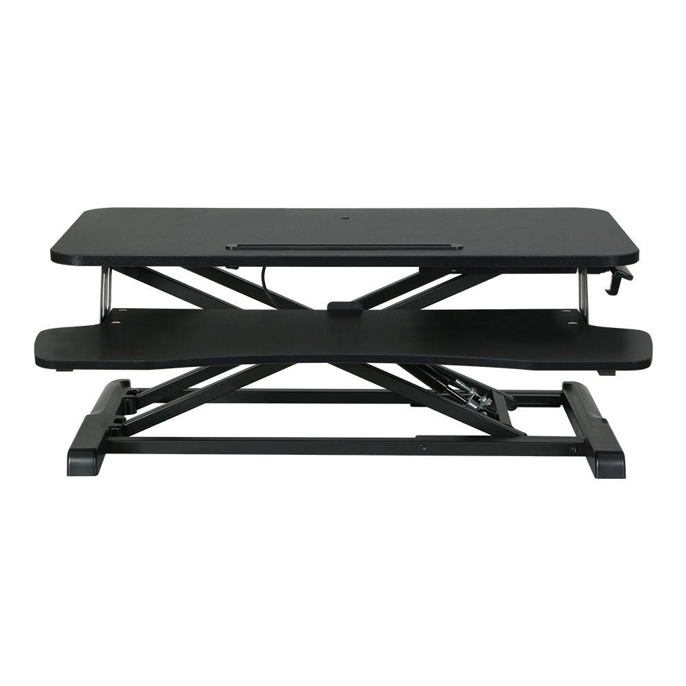 Artiss 80cm Adjustable Standing Desk Riser Black