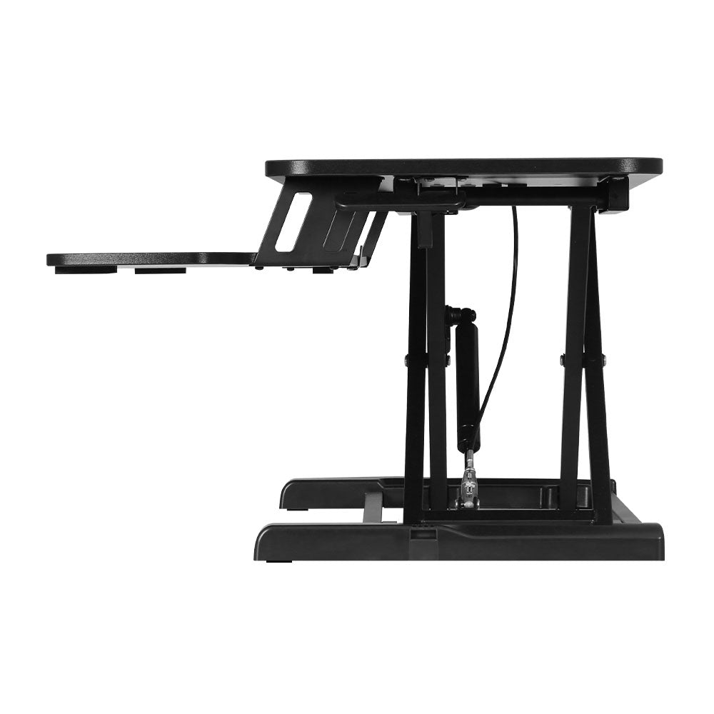 Artiss 80cm Adjustable Standing Desk Riser Black