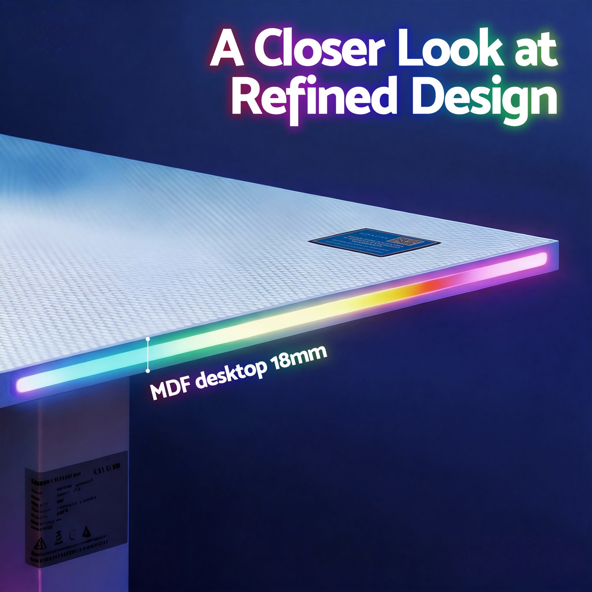 Artiss Electric Standing Desk Height Adjustable Gaming Desk Home Office 140cm