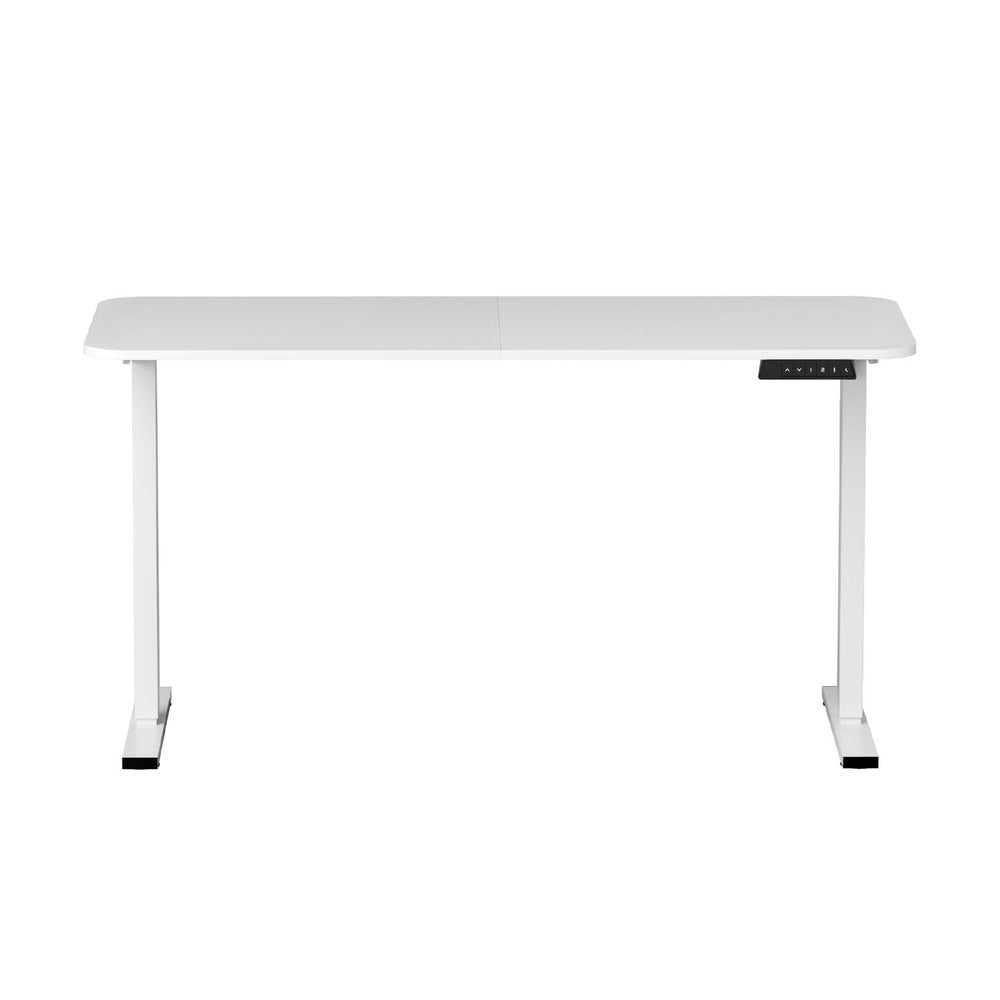 Artiss 140cm Electric Standing Desk Adjustable Height Motorised White