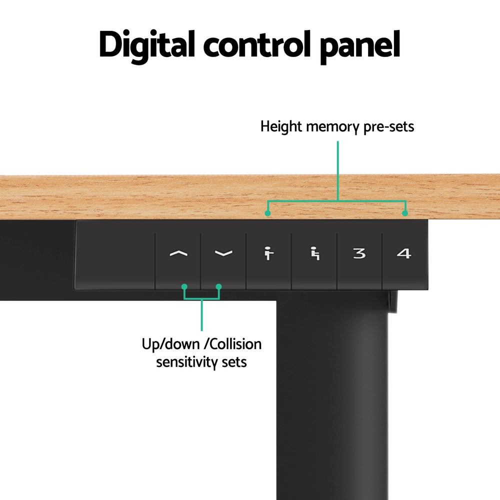 Artiss 120cm Electric Standing Desk Motorised Height Adjustable Home Office