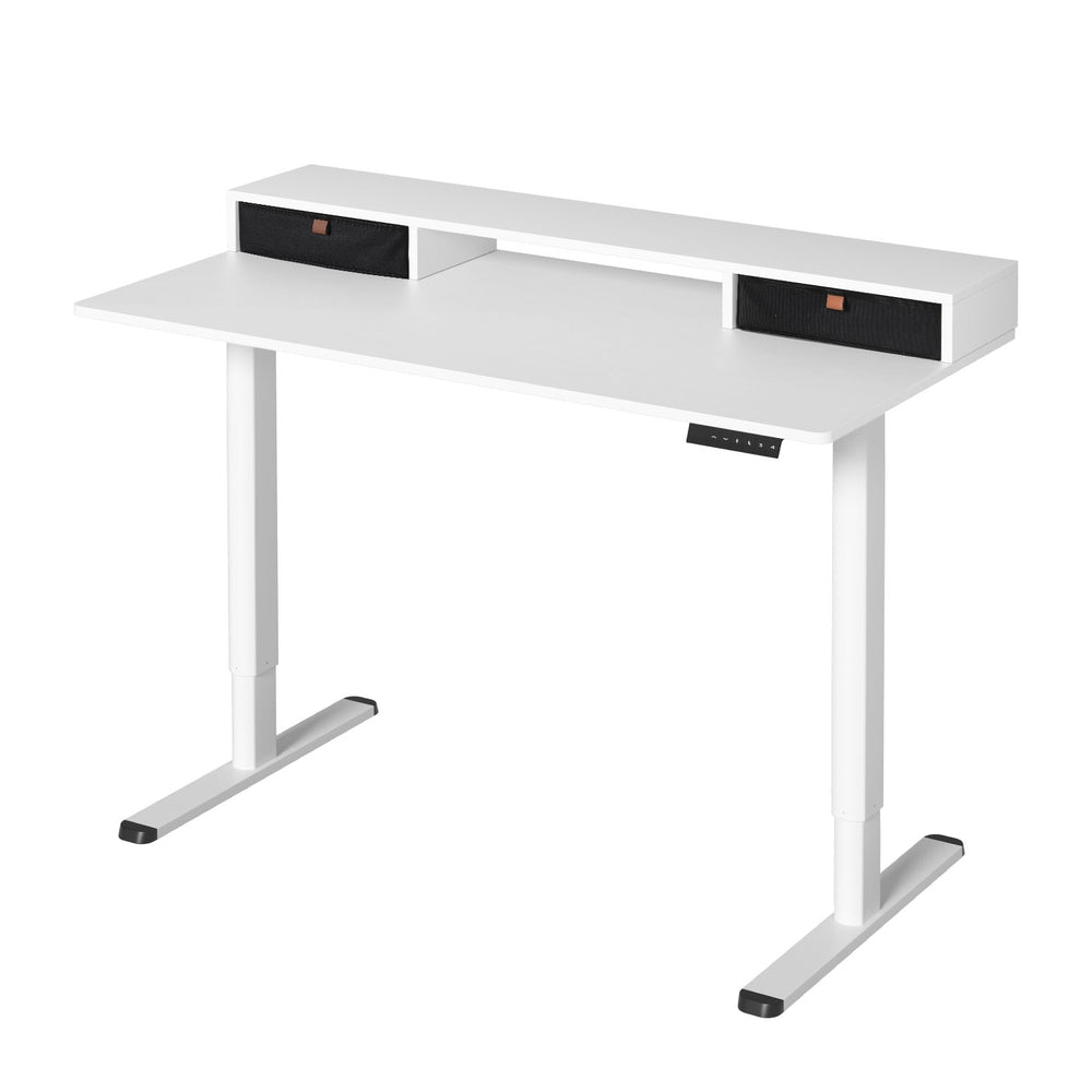 Artiss 120cm Electric Standing Desk Motorised Height Adjustable White