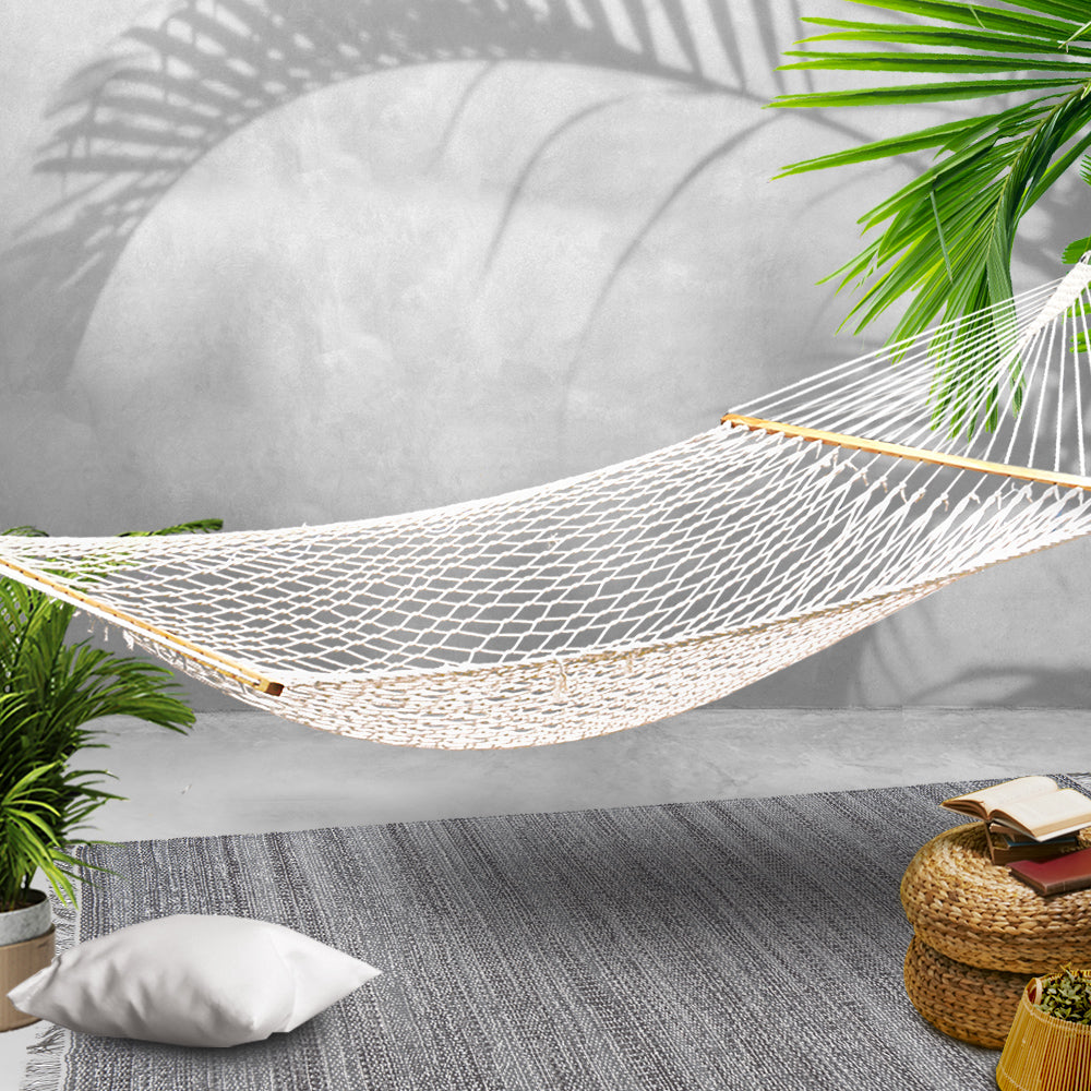 Gardeon 2-Person Mesh Hammock Bed Outdoor Camping Chair