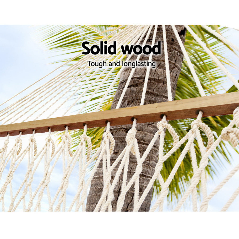 Gardeon 2 Person Hanging Hammock Bed Outdoor Chair