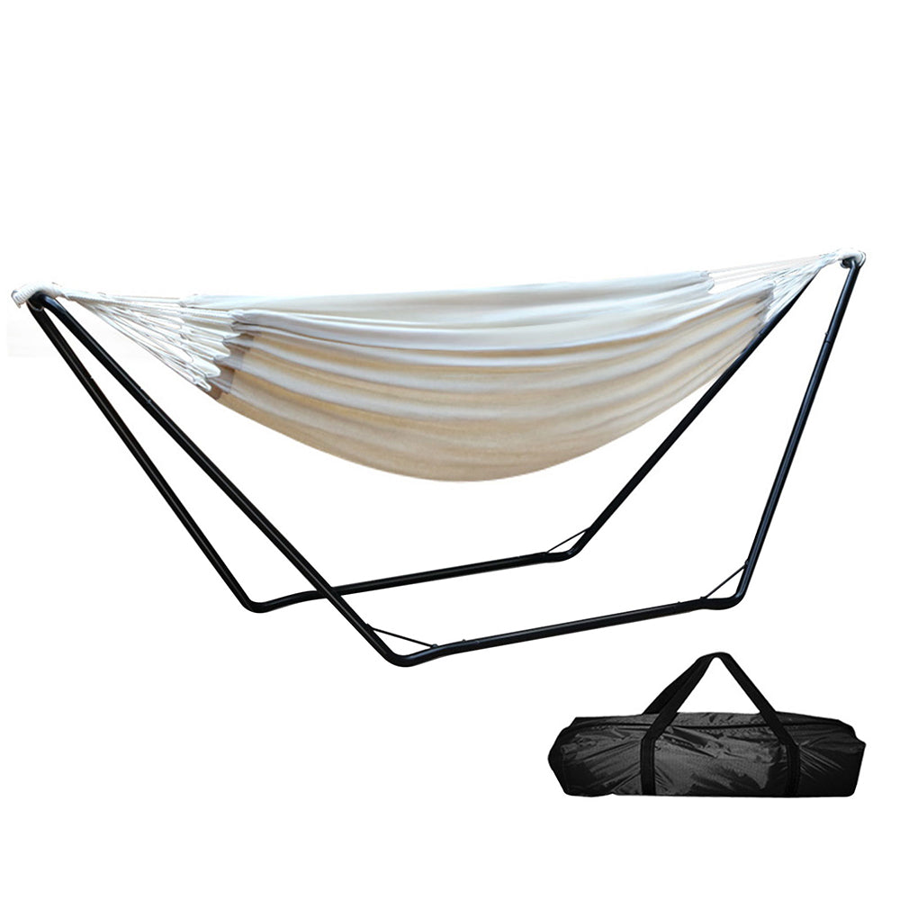 Gardeon Hammock Bed with Stand Outdoor Steel Frame